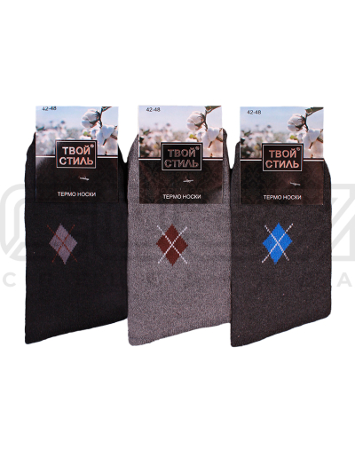 Термо-носки мужские Твой стиль №478-A1409
